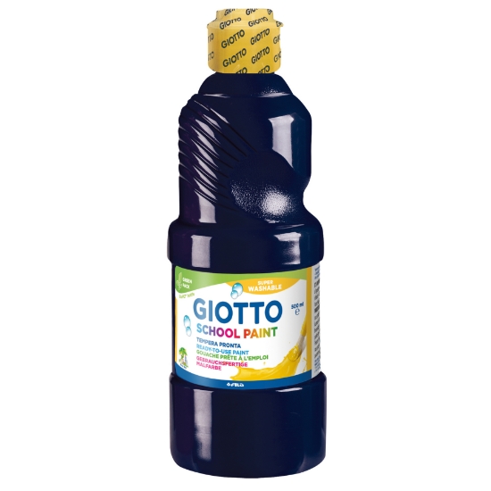 Picture of Giotto Washable Paint 500 Ml - Black