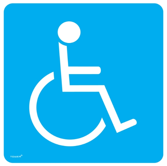 Picture of Tower Sign - Physically Challenged Decal