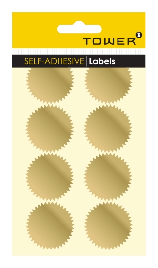 Picture of Notarial Seals N40 Gold 77 Labels