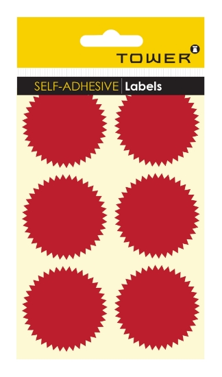 Picture of Notarial Seals N50 Maroon 54 Labels