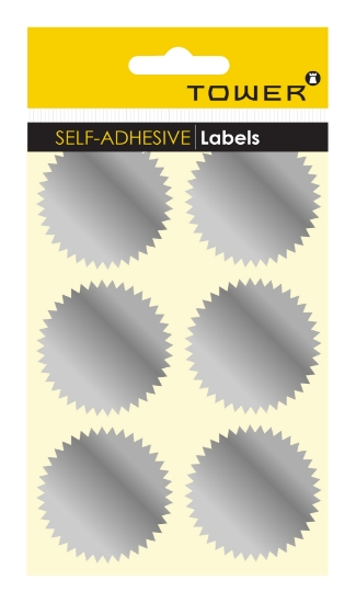 Picture of Notarial Seals N50 Silver 54 Labels