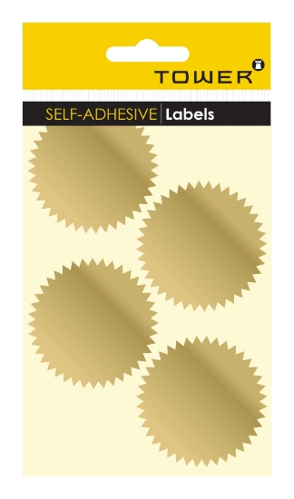 Picture of Notarial Seals N60 Gold 44 Labels