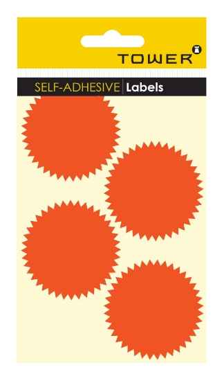 Picture of Notarial Seals N60 Red 44 Labels