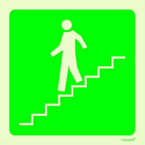 Picture of Tower Sign Steps Left