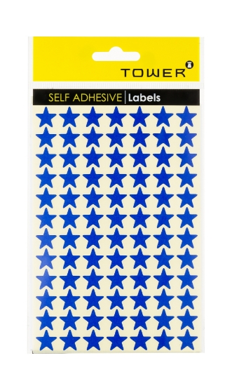Picture of Stars 2 Sheets Blue 168 Labels