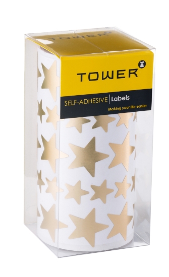 Picture of Tower Stars Large - Gold Rolls