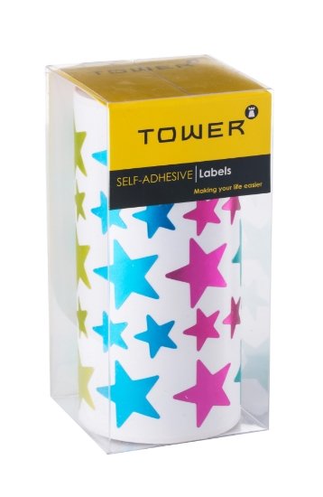 Picture of Tower Stars Large - Metallic Rolls