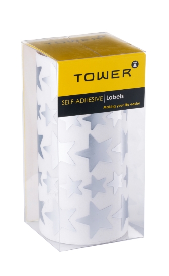 Picture of Tower Stars Large - Silver Rolls