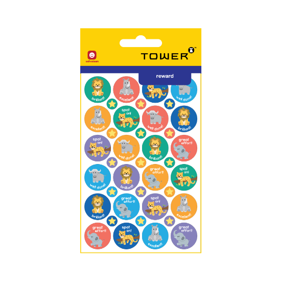 Picture of Tower Big 5 Animals English 5 Sheets