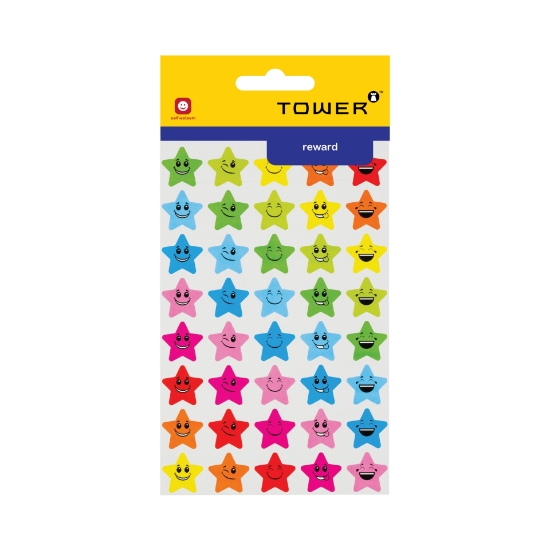 Picture of Tower Stars With Faces 3 Sheets