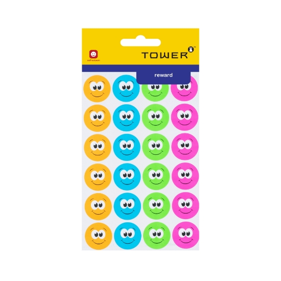 Picture of Large Mixed Flurecent Faces 3 Sheets