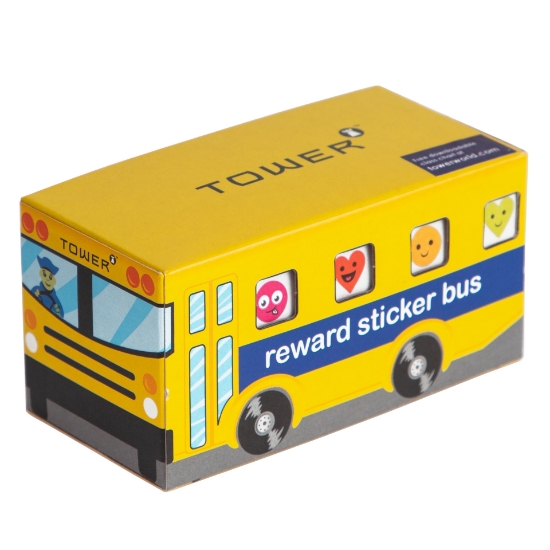 Picture of Tower - School Bus Class Chart Sticker Roll