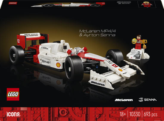 Picture of Lego Icons McLaren MP4/4 & Ayrton Senna