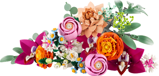 Picture of Lego Botanicals Pretty Pink Flower Bouquet